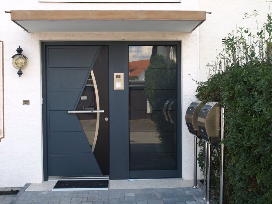 Oversized front doors